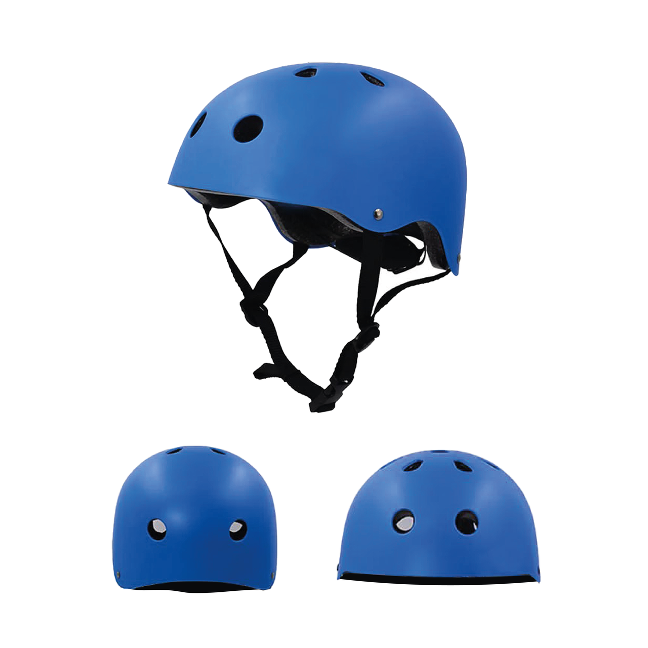 Дитячий захисний шолом для велосипеда A1 331 Синій розмір М (52-58 см)