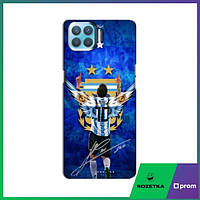 Чехол с картинкой для Oppo A93 (Лионель Месси) / Чехлы Messi Barca Оппо А93