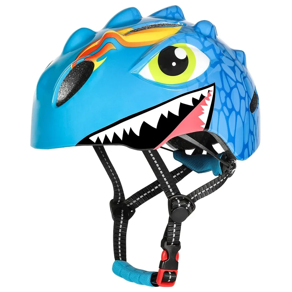 Дитячий захисний шолом для велосипеда A1 ONT06 Синій 50-54 см