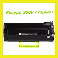 Картридж для принтера Lexmark MX310 MX410 MX510 MX610 MX511 MX611 MS / MX 310 410 510 610 PowerPlant Черный