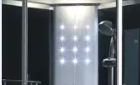 Душовий бокс Fabio SW-8809 з КПУ 90х90х215 см з глибоким піддоном тоноване скло розсувні двері, фото 2