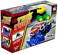Канатный гоночный трек Trix Trux (маленький набор) с одной машинкой автотрек монстр трак конструктор BB885 (В)