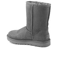 UGG CLASSIC SHORT II BOOT Grey-28 UGG Серый 36 (5) Женский Замша 22 см (UGG28_36) ET, код: 2310800