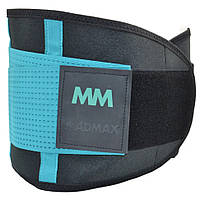 Пояс компрессионный Slimming belt MadMax MFA-277-TRQ_S Black/turquoise S, Land of Toys