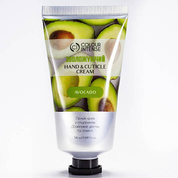 Крем для рук і нігтів Colour Intense Hand & Cuticle Cream Авокадо зволожуючий