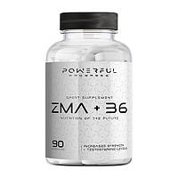 Витамины и минералы Powerful Progress ZMA+B6, 90 капсул