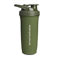 Шейкер Smart Shake Reforce Stainless Steel 900 мл, Army Green