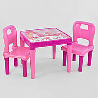 Стол с двумя стульчиками детский Pilsan 03-414