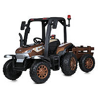 Детский электромобиль Трактор Bambi Racer M 4844EBLR-17 до 30 кг, Toyman