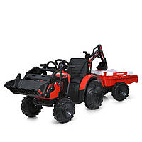 Детский электромобиль Трактор Bambi Racer M 4847EBLR-3(24V) до 30 кг, Toyman