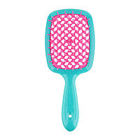 Расческа для волос Janeke Superbrush бирюзовый с розовым PZ, код: 8290388