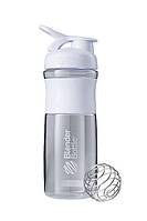 Шейкер спортивный бутылка BlenderBottle SportMixer 28oz 820ml White Original PZ, код: 8105084