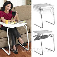 Портативний стіл для ноутбука та їжі Table Mate 2 / Універсальний розкладний стіл з регулюванням висоти