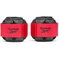 Утяжелители на щиколотки/запястья Reebok Premium Ankle черный/красный 0.5 кг (RAWT-11310)