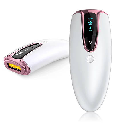 Фотоепілятор Swan Epilux DH5-IPL для домашнього використання 8 режимів Gold White, фото 1