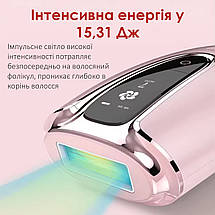 Фотоепілятор Swan Epilux DH5-IPL для домашнього використання 8 режимів Gold White, фото 6