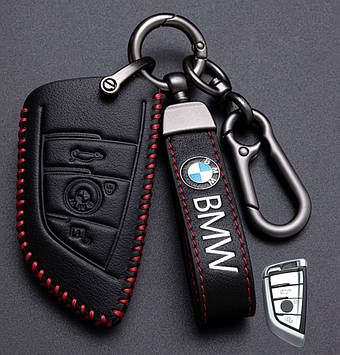 Чохол та брелок для ключа BMW №3-3 кнопки