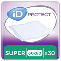 Пеленки для младенцев ID Proteсt Super 60 x 60 см. 30 шт. (5414874004012_5411416047902)