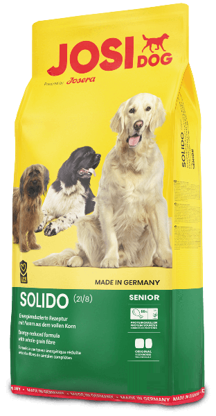 Сухий корм для літніх і малоактивних собак JosiDog Solido 900 г