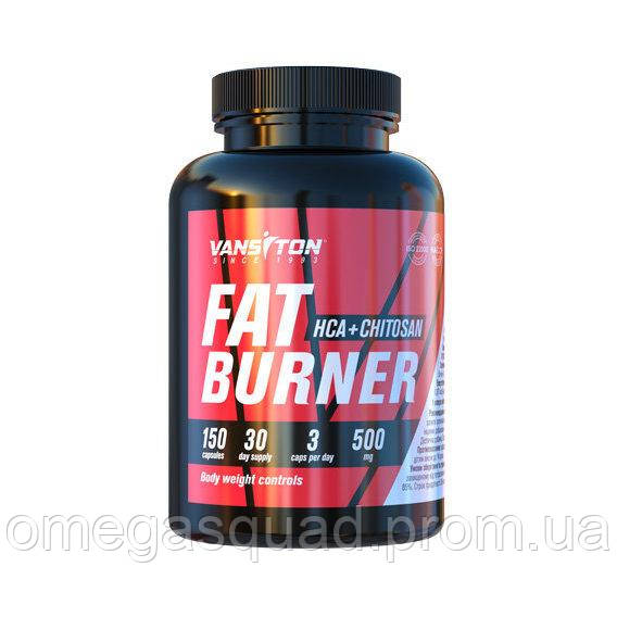 Комплексный жиросжигатель Vansiton Fat Burner, HCA + Chitosan 500 mg 150 Caps LW, код: 7907385 - фото 1 - id-p2171795916