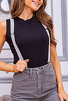 Женские подтяжки для штанов серого цвета 196R25Y01-1 Ager 93*2,5 см DH, код: 8142467