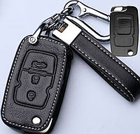 Чехол и брелок для ключа Geely №1-3 кнопки,выкидной Emgrand X7, EC7, MK cross, GC6