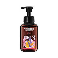 Пена-мыло для рук с ароматом цветов Wash Bon с помпой 500 мл PZ, код: 8163424