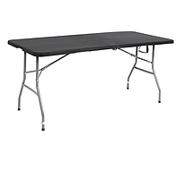 Садовий стіл розкладний Gordon G495 180 см | 180х74х74 см Чорний