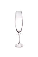 Набор бокалов Milvus (Barbara) 6 шт 250 мл для шампанского Bohemia Crystalite 1SD22 250 BOH PZ, код: 7699603