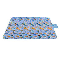 Складной туристический коврик-сумка Folding Rud 2в1 200х193 см Blue (3_03276) DH, код: 8157127