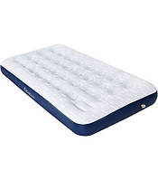 Коврик надувной KingCamp PumpAir Bed Twin (1026-KM3606_BLUE BEIGE) DH, код: 7467800