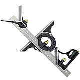 Будівельний транспортир кутомір кутомір з транспортиром кутники будівельні, фото 10