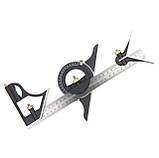 Будівельний транспортир кутомір кутомір з транспортиром кутники будівельні, фото 7