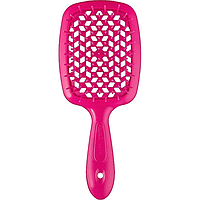 Janeke Superbrush Small Raspberry, Щетка для волос «малиновые»