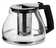 Заварочный чайник со съемным ситечком 900мл DP218682 Ofenbach DH, код: 8383704