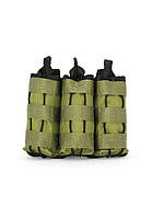 Подсумок под 3 магазина АК М16 MOLLE открытый VS Thermal Eco Bag хаки VS Teb DH, код: 7591096