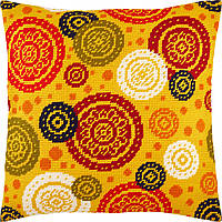 Набір для вишивання декоративної подушки Чарівниця Сарі 40×40 см V-219 DH, код: 7243171