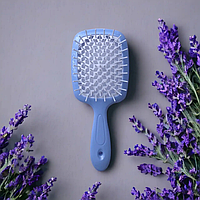 Расческа для волос, superbrush superbrash plus hollow comb the italian design, Лиловая