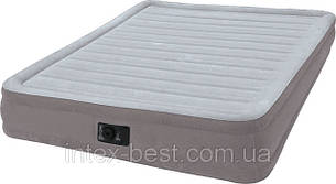 Intex 67770 надувна ліжко Comfort Plush Mid Rise Airbed 203х152х33см, фото 2