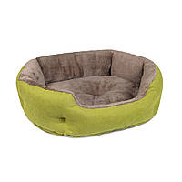 Лежак для собак и кошек Pet Fashion BRIG 58x48x20 см Лайм (4823082424092) LW, код: 7723813