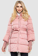 Куртка женская однотонная розовый 131R5219 Ager XL UL, код: 8453975