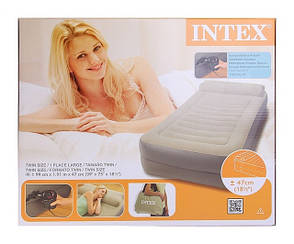 Intex 67776 - надувна ліжко 99х191х33см, фото 2