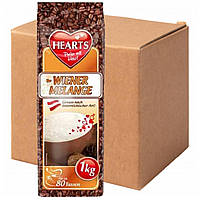 Капучино HEARTS Wiener Melange 10 шт х 1 кг DH, код: 7701833