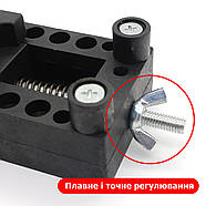 Лещата для точних робіт - ювелірні лещата - лещата годинникаря - ABS-пластик, фото 3