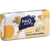 Твердое мыло Mio Beauty Медовый пудинг + Молочный протеин 90 г 4820195505618 n