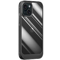 Противоударный чехол Pulse Clear для Apple iPhone 15 (6.1") | Двухкомпонентный TPU+PC Black