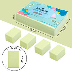 Серветки безворсові Designer Professional, зелений, 1000 шт./уп.