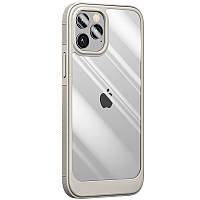 Противоударный чехол Pulse Clear для Apple iPhone 13 Pro Max (6.7") | Двухкомпонентный TPU+PC White