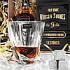 Камені для віскі Whisky Stones 9 шт. (Сертифікат) + мішечок. Кубики для охолодження віскі, фото 3