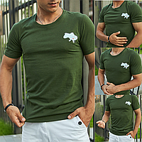 Мужская футболка трендовая качественная стильная, Принтованая мужская футболка